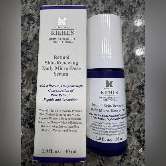 Kiehl’s Micro-Dose Anti-Aging Retinol Serum with Ceramides and Peptide